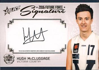 2016 Select Future Force - Gold Signatures #FFGS15 Hugh McCluggage Front